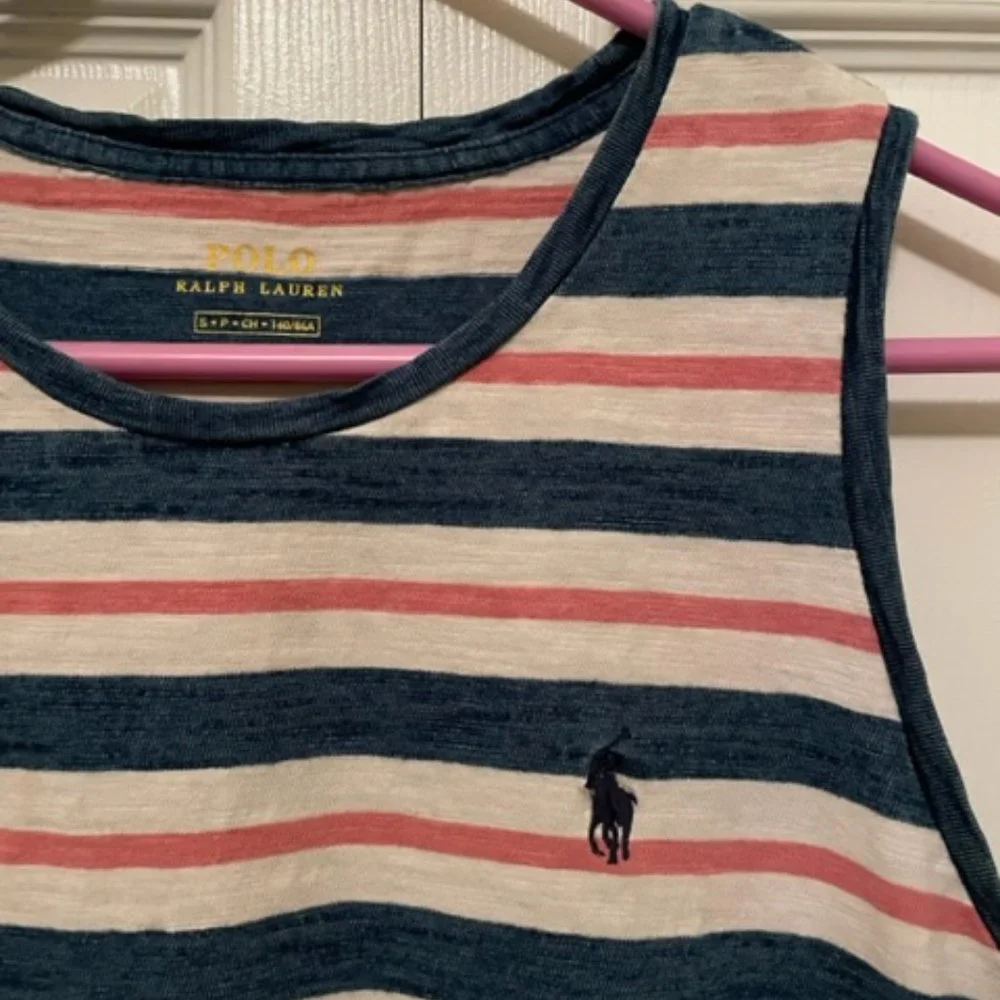 Ralph Lauren/Polo Sleeveless knit striped dress - Picture 6 of 12